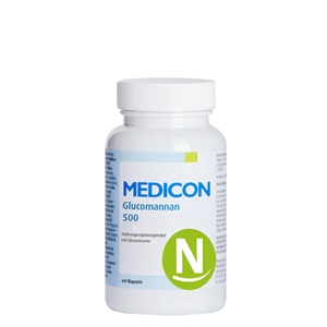 MEDICON Glucomannan 500 Kapseln