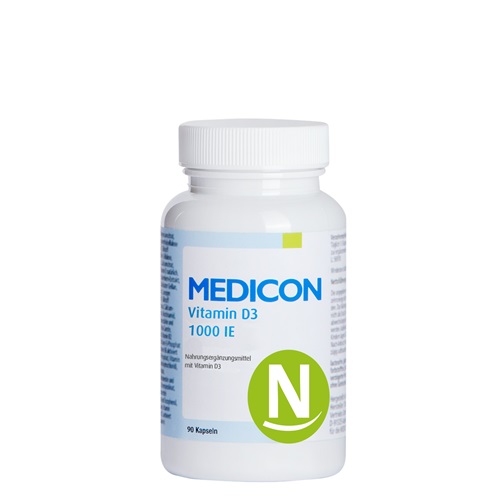 MEDICON Vitamin D3 1000 I.E. Kapseln